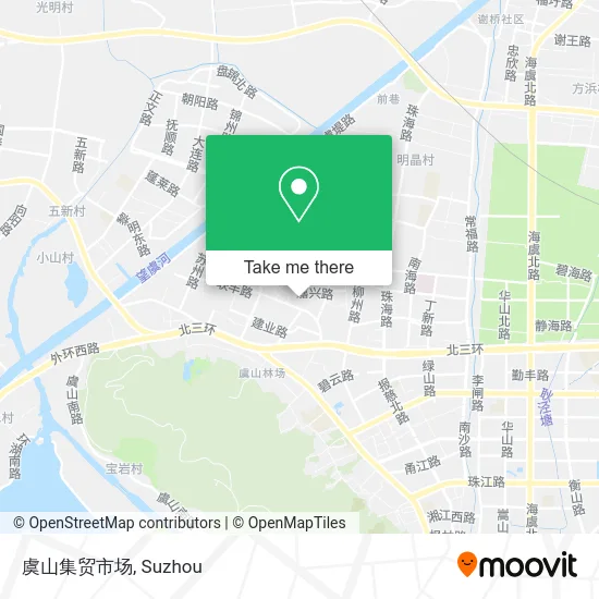 虞山集贸市场 map