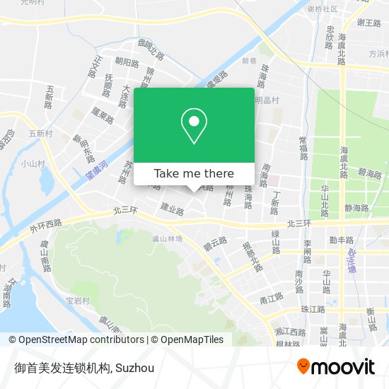 御首美发连锁机构 map