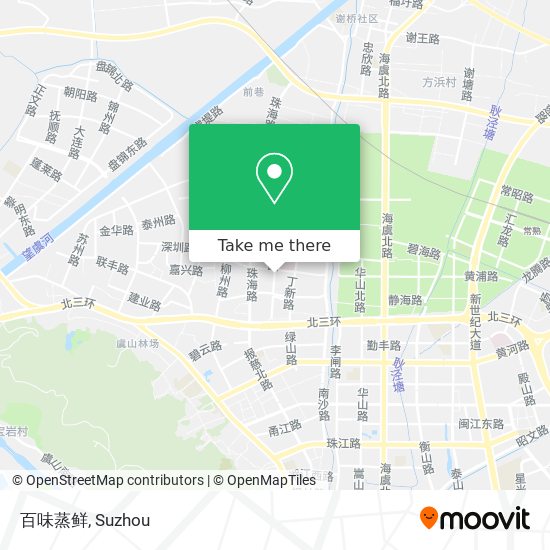 百味蒸鲜 map