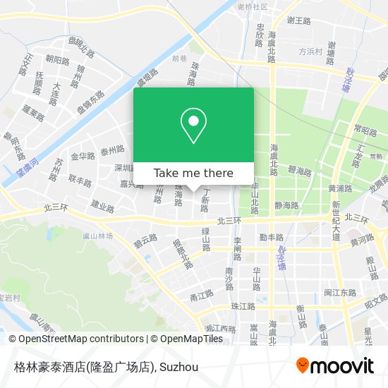 格林豪泰酒店(隆盈广场店) map