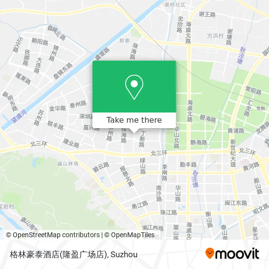 格林豪泰酒店(隆盈广场店) map