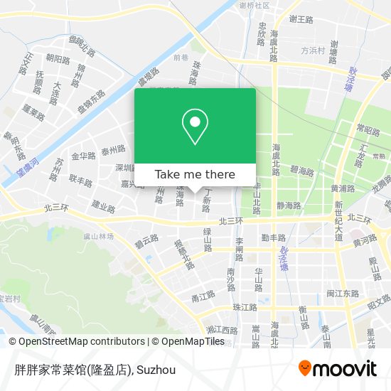 胖胖家常菜馆(隆盈店) map