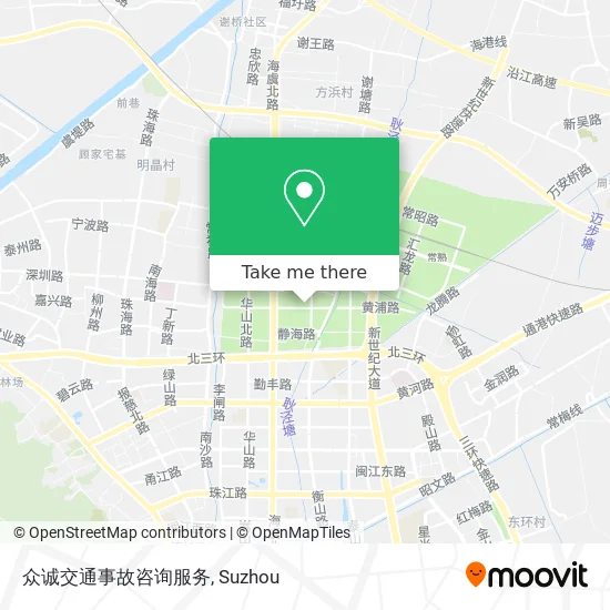 众诚交通事故咨询服务 map
