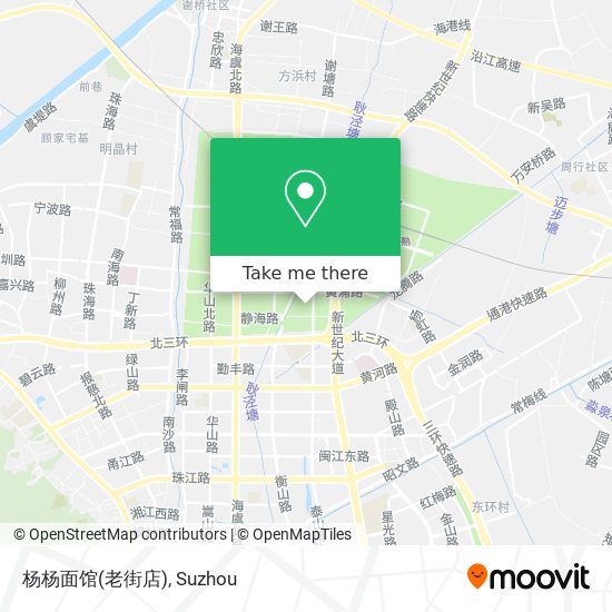 杨杨面馆(老街店) map