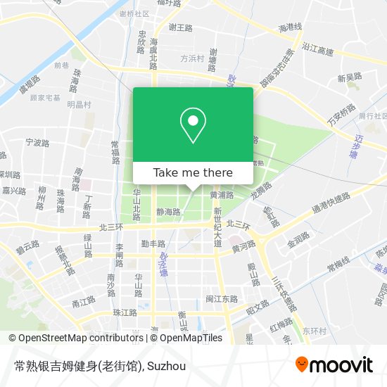 常熟银吉姆健身(老街馆) map
