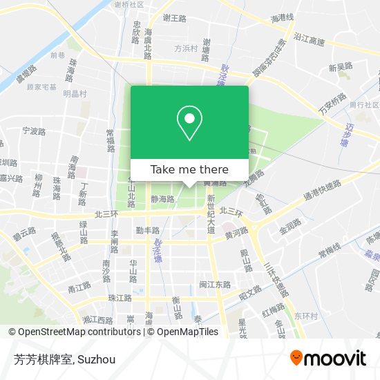 芳芳棋牌室 map