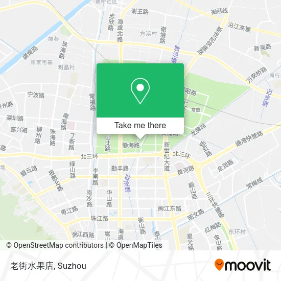 老街水果店 map