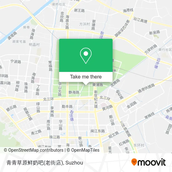 青青草原鲜奶吧(老街店) map