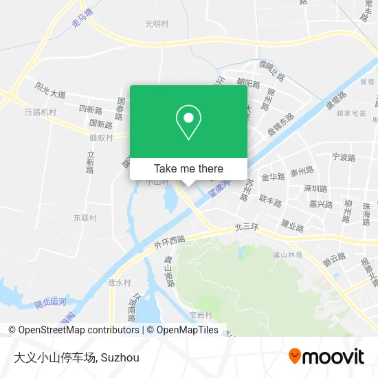 大义小山停车场 map