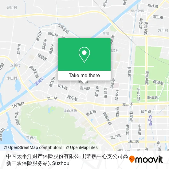 中国太平洋财产保险股份有限公司(常熟中心支公司高新三农保险服务站) map
