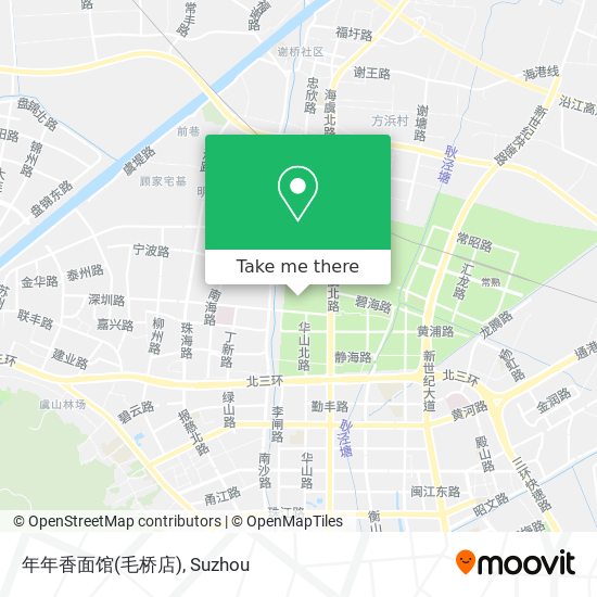 年年香面馆(毛桥店) map