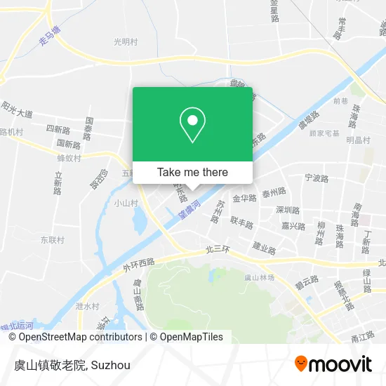虞山镇敬老院 map