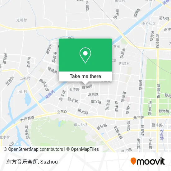 东方音乐会所 map