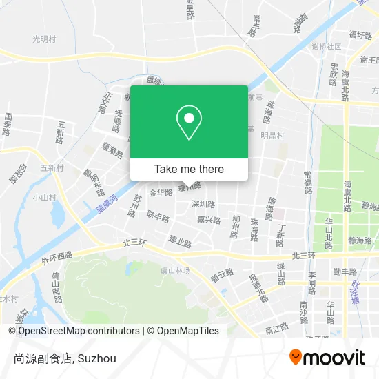 尚源副食店 map