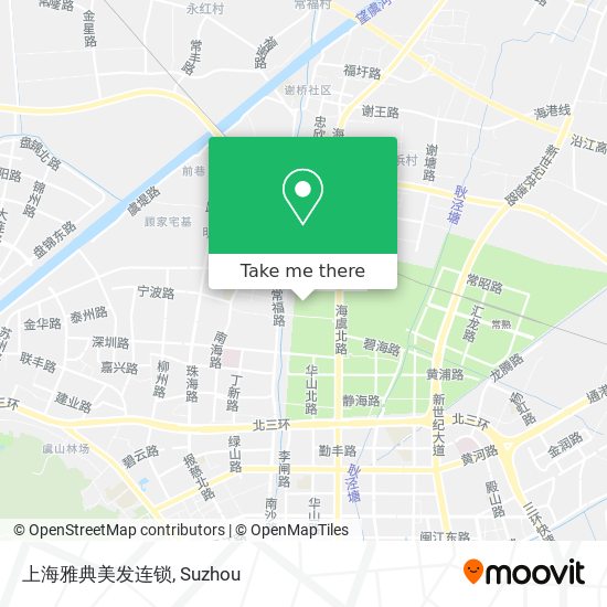 上海雅典美发连锁 map
