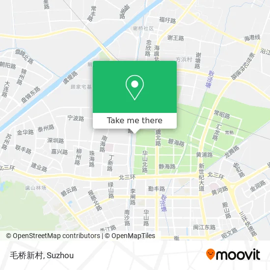 毛桥新村 map