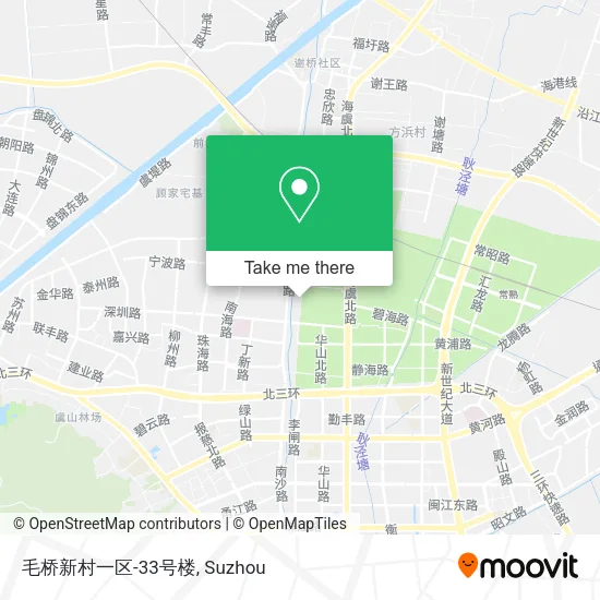 毛桥新村一区-33号楼 map