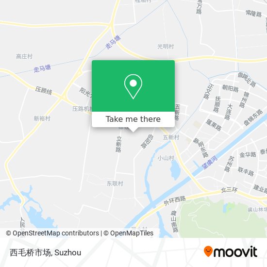 西毛桥市场 map