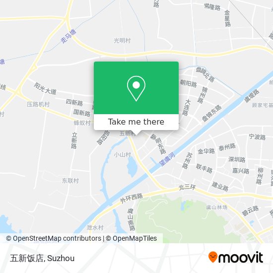 五新饭店 map