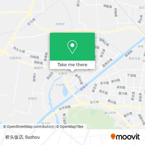 桥头饭店 map