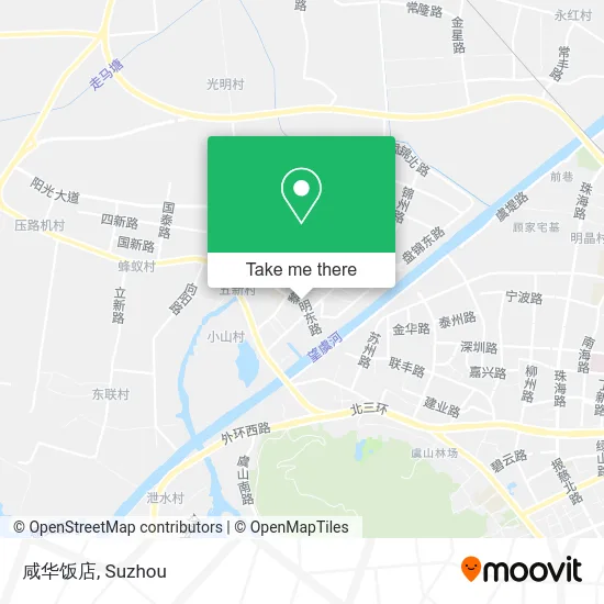 咸华饭店 map