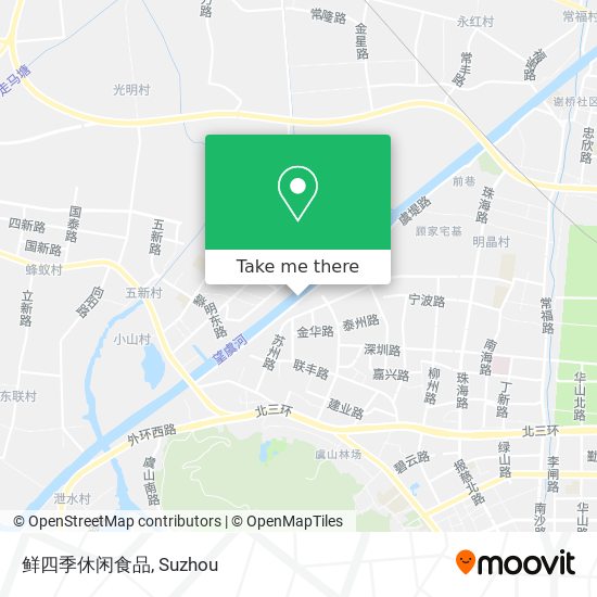 鲜四季休闲食品 map