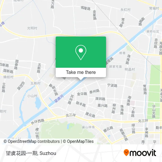 望虞花园-一期 map