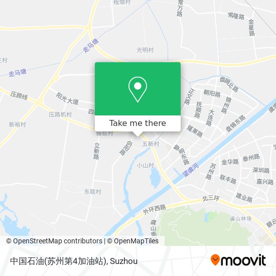 中国石油(苏州第4加油站) map