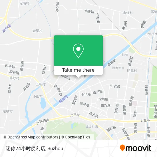 迷你24小时便利店 map