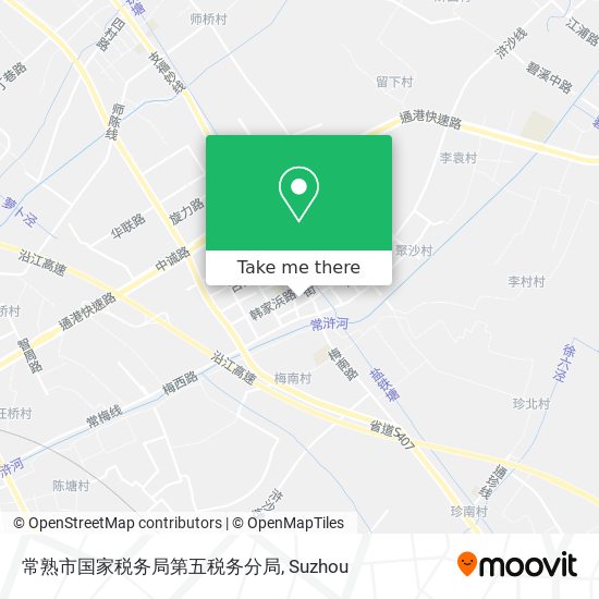 常熟市国家税务局第五税务分局 map