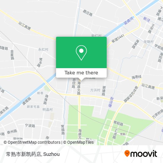 常熟市新凯药店 map