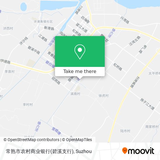 常熟市农村商业银行(碧溪支行) map