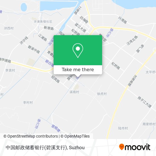 中国邮政储蓄银行(碧溪支行) map