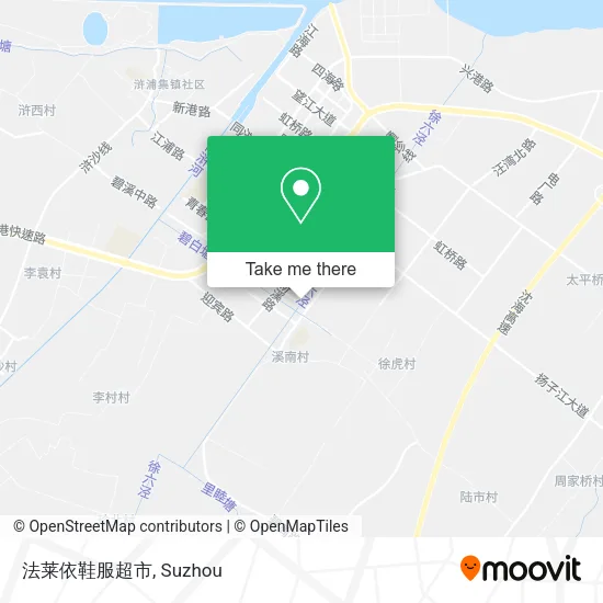 法莱依鞋服超市 map