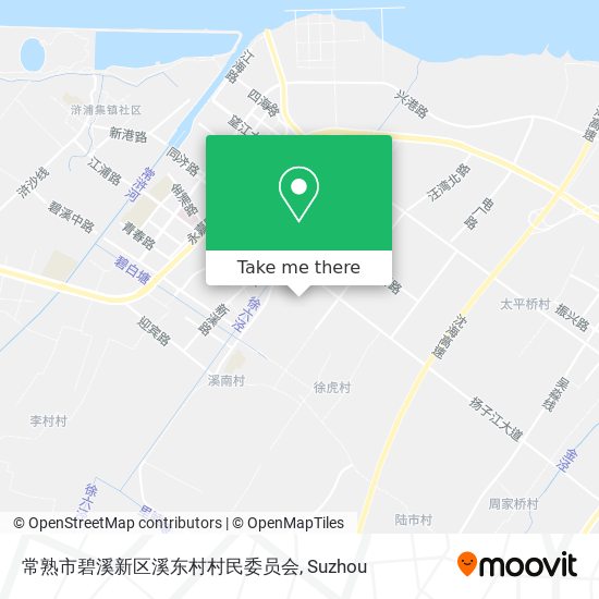 常熟市碧溪新区溪东村村民委员会 map