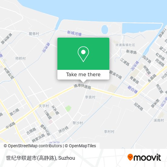 世纪华联超市(高静路) map