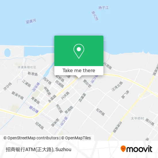 招商银行ATM(正大路) map