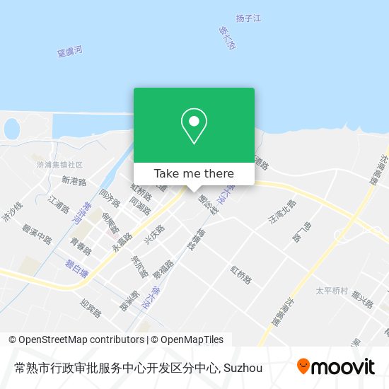 常熟市行政审批服务中心开发区分中心 map