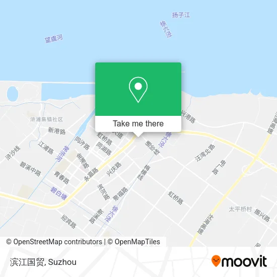 滨江国贸 map