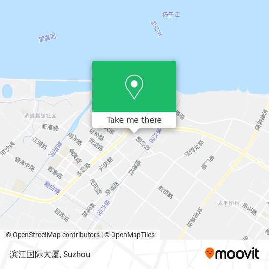 滨江国际大厦 map