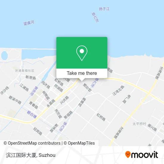 滨江国际大厦 map