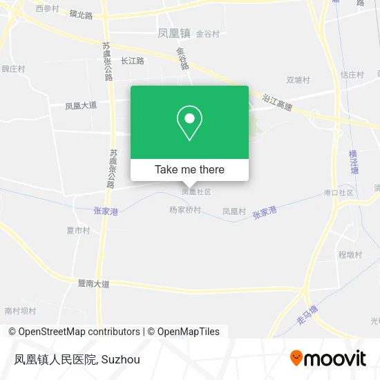 凤凰镇人民医院 map