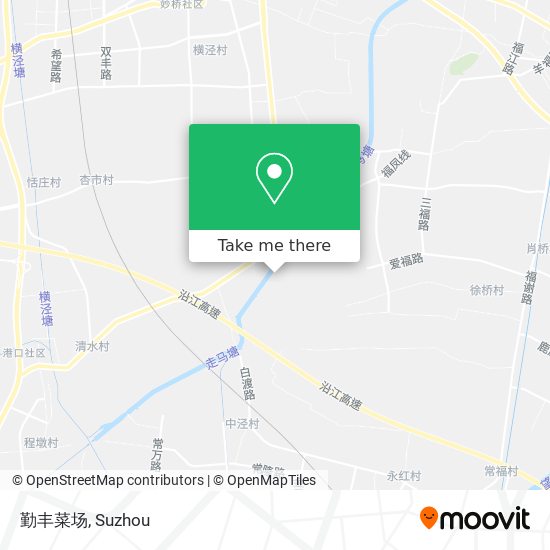 勤丰菜场 map