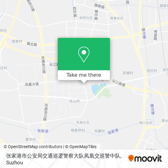 张家港市公安局交通巡逻警察大队凤凰交巡警中队 map
