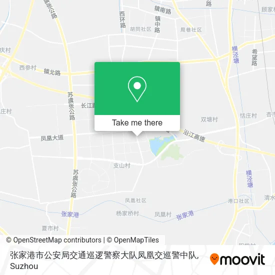 张家港市公安局交通巡逻警察大队凤凰交巡警中队 map