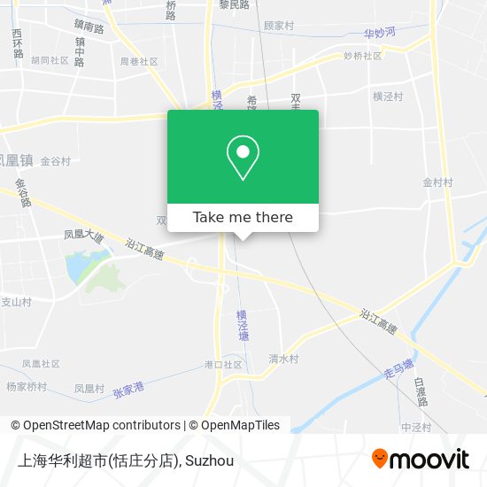 上海华利超市(恬庄分店) map