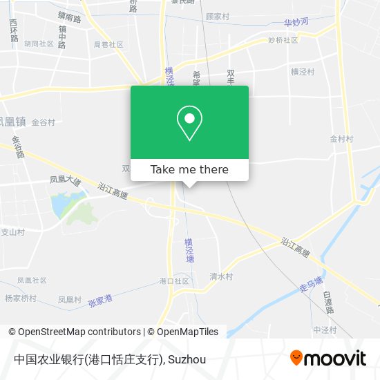 中国农业银行(港口恬庄支行) map