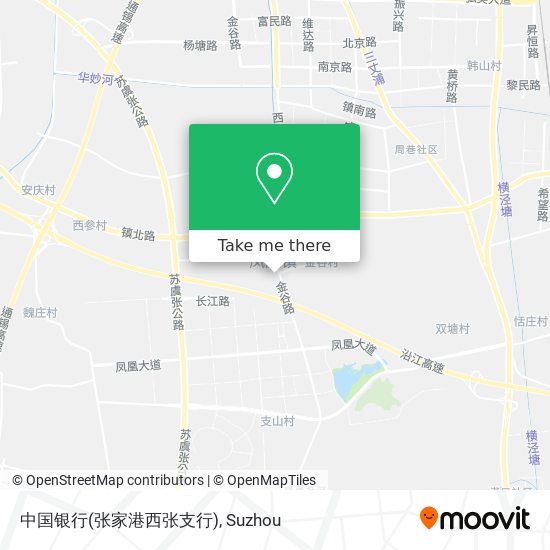 中国银行(张家港西张支行) map