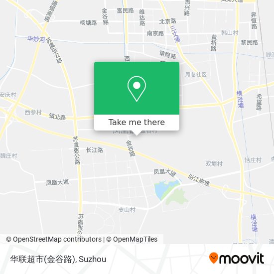 华联超市(金谷路) map