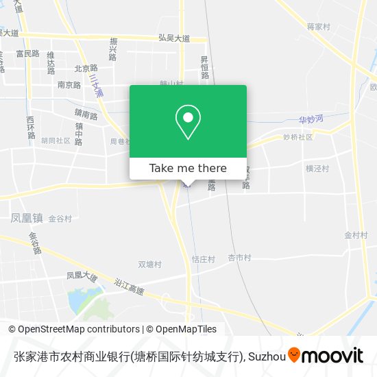 张家港市农村商业银行(塘桥国际针纺城支行) map